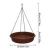 Bird Baths Hanging Bird Feeder Outdoor Bath Tray Bird Water Drinker Outdoor Feeder Garden Yard Decoration Bird Feeder Supplies