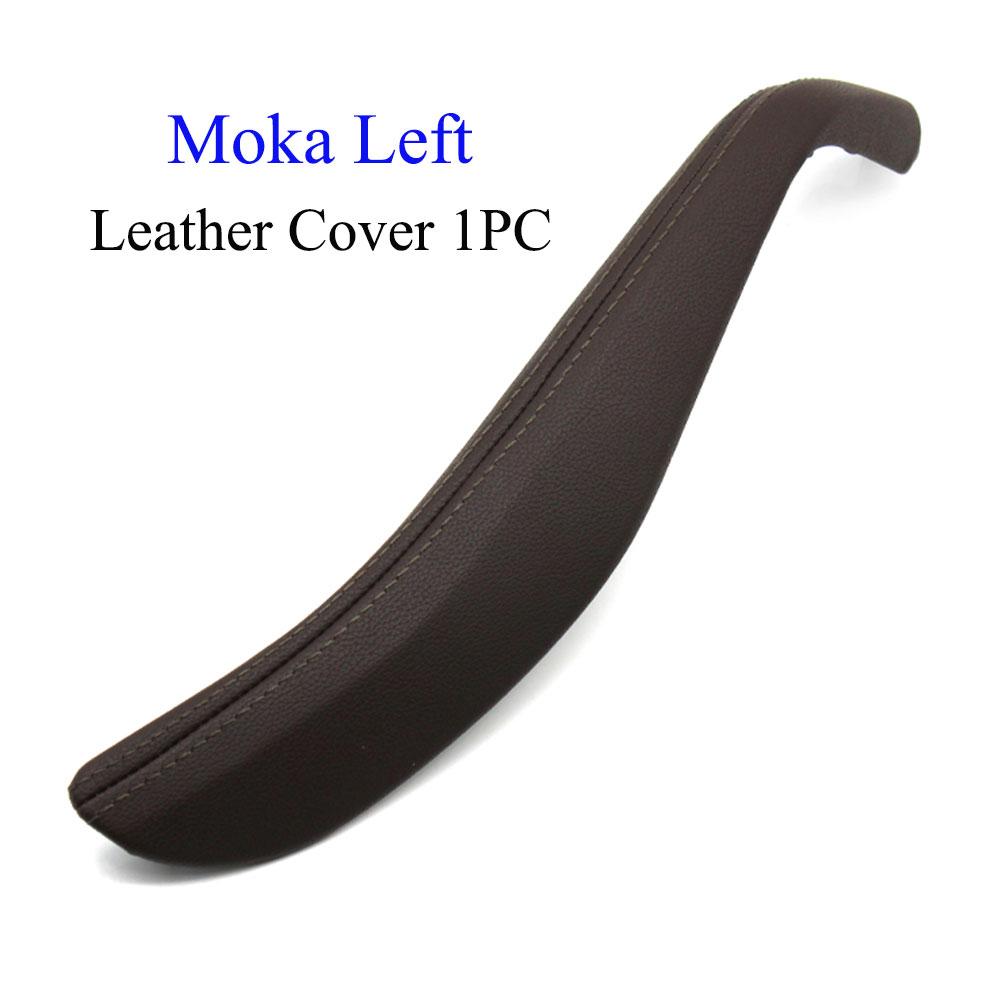 Para BMW Serie 5 G30 G31 F90 Manija Izquierda Derecha Cubierta Exterior de Cuero Manija Interior de Puerta Delantera Trasera 2018    2022