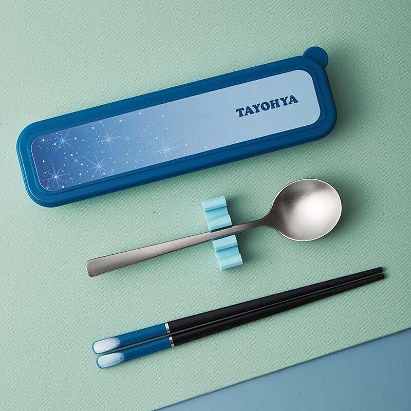 Tayohya Portable Anti-bacterial Chopsticks & Spoon Set