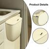 Hanging Trash Can Compost Bin for Kitchen Cabinet Door Waste Bucket Household