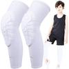 Kids Youth 5-15 Years Padded Arm Knee Sleeve Compression Leg Protective children football cycling protection knee pads equipment