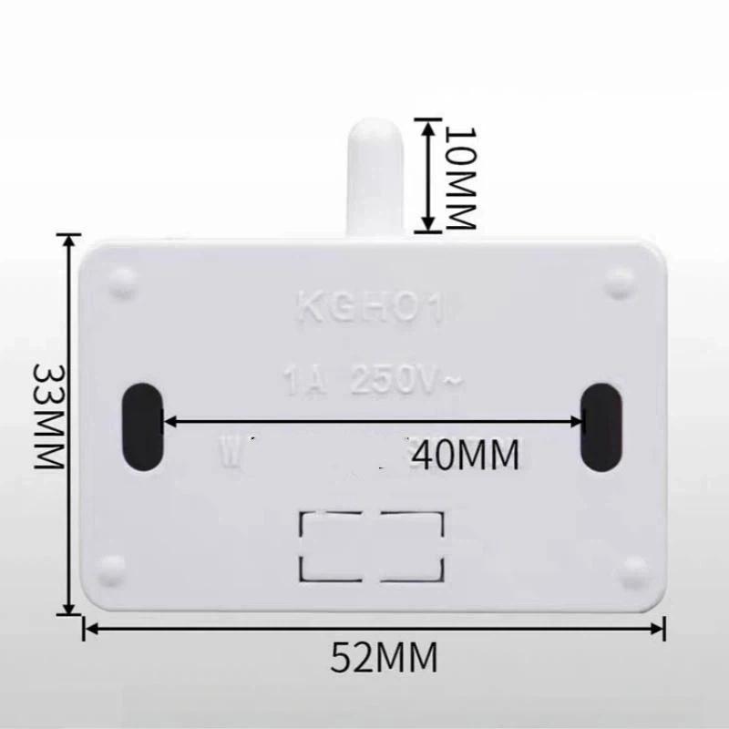 202A Auto Reset Closet Door Control Switch Contact Type Sensitive Response for Wardrobe Cabinet Pantry Home Lighting