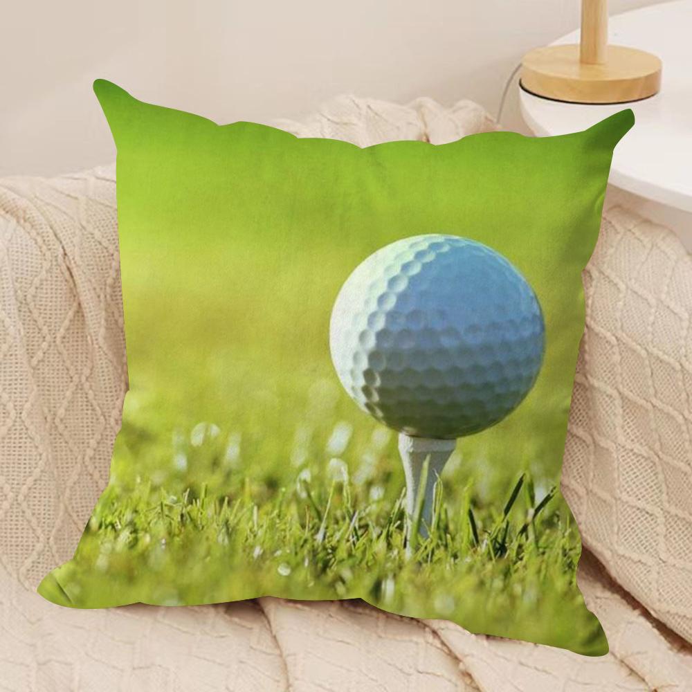 Golf Sports TTitleistS Cushion Cover Silky Short Plush DoubleSided Printed Pillow Case for Sofa All Seasons Home Decor Gift