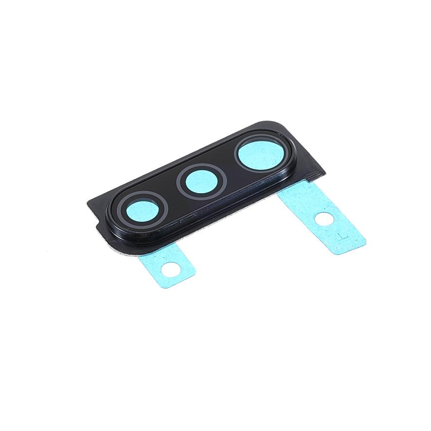 OEM Rear Back Camera Lens Ring Cover with Glass Lens Replacement for Samsung Galaxy A30s A307