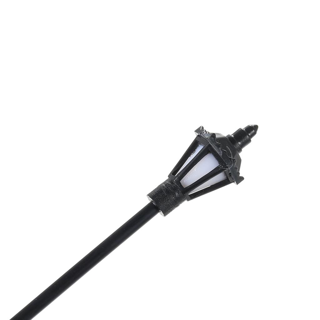 20 Stück Warmweiß Modell Straßenlaternen Layout Laternenpfahl Eisenbahn Zug Garten Spielplatz Landschaft Led