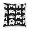 Game Controller Pillowcase Polyester Linen Velvet Printed Zip Decor Bed Cushion Cover Wholesale