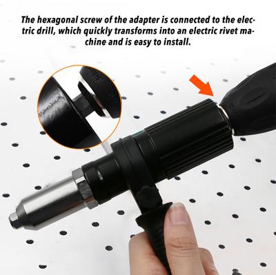 Electric Rivet Nut Machine Core Pull Accessories Attachments Cordless Riveting Drill Joint Adapter