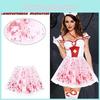 Halloween Role-playing Blood Skirt Mesh Tutu Ruffled Skirt Ghost Festival Cosplay Props