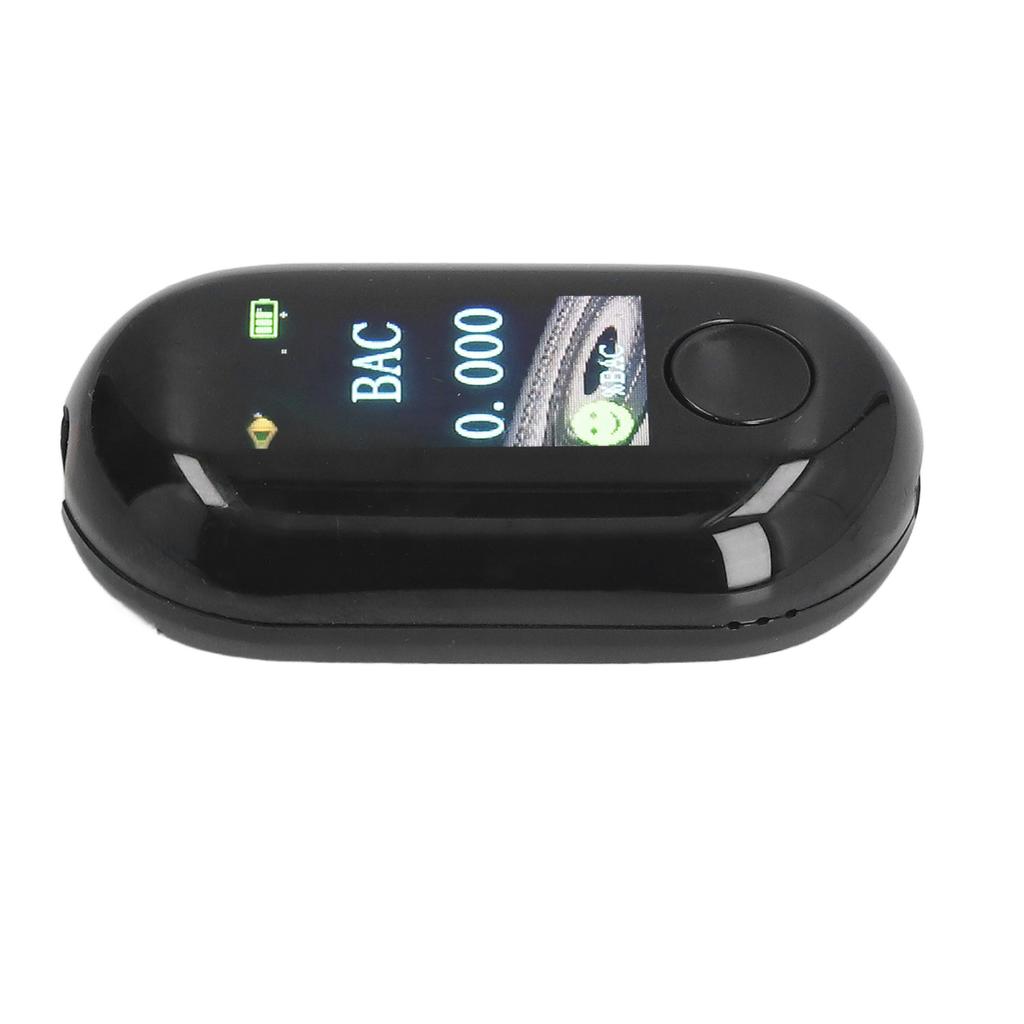 Alcohol Tester USB Charging Contactless Accurate Mini Breath Alcohol Detector with 3 Indicator