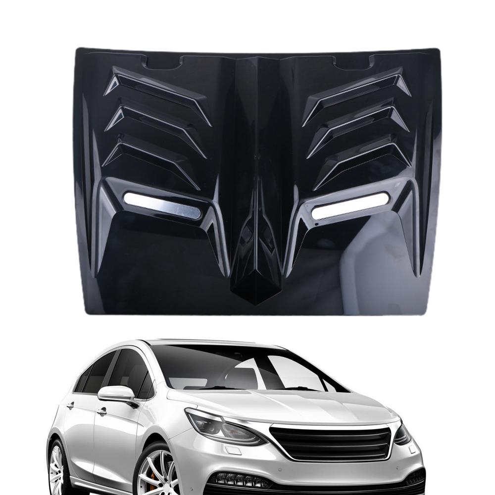 

Автомобильные вентиляционные отверстия капота, поддельные крышки вентиляционных отверстий капота, защита от царапин для автомобиля, многофункциональные украшения для автомобиля, декоративные, креативные чёрный