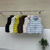 Stand-up Collar Ribs Light Down Jacket Vest Women's New Great-looking Short High-end Outer Coat