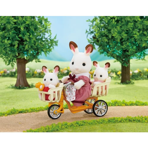 Sylvanian Families Furniture [Three-seater Bicycle] Ka-625 ST Mark Certification For Ages 3 and Up Toy Dollhouse Sylvanian Families EPOCH