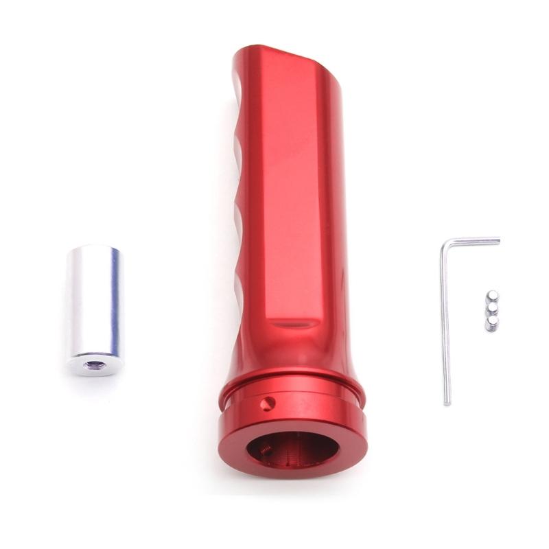 Aluminum Handbrake Cover Car Handbrake Cover Universal Car Handbrake Sleeve Car Spare Part for a Better Driving Feel