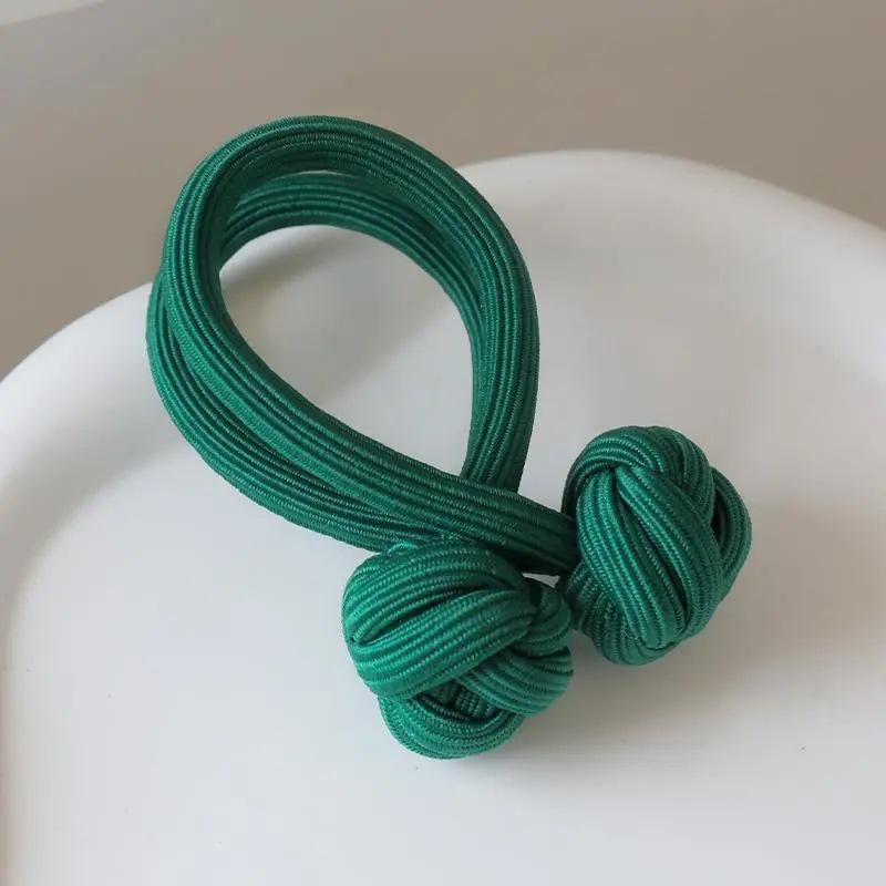 Rubber Band Girl's Hair Tie Thick And Durable Ribbons Ponytail Cute Style High Elastic Hair Ring Fashionable Hair Accessories