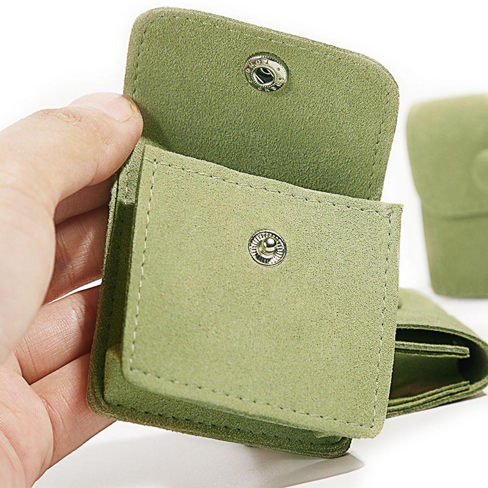 Botton Bracelets For Women Men Gift Packaging Packaging Snap Bags Jewelry Purse Bags Velvet Pouch