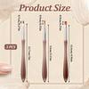 3PCS Nail Art Brushes for Gel Polish French Brush for Nails, Nail Detail Brush for Nails Art Designs