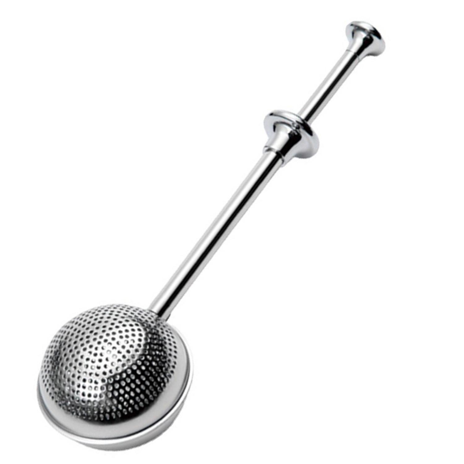 

Tea Strainers With Fine Mesh, 304 Stainless Steel Mesh Tea Ball Infuser 2.1 Inch Tea Filter