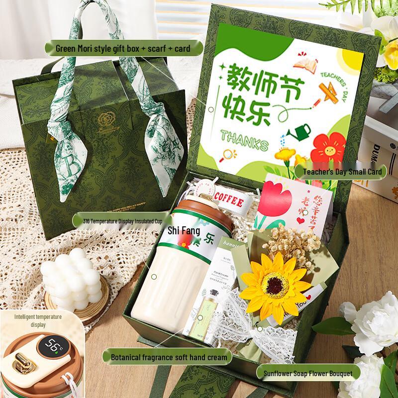 Teacher s Day Gift Set with Thermos and Hand Cream