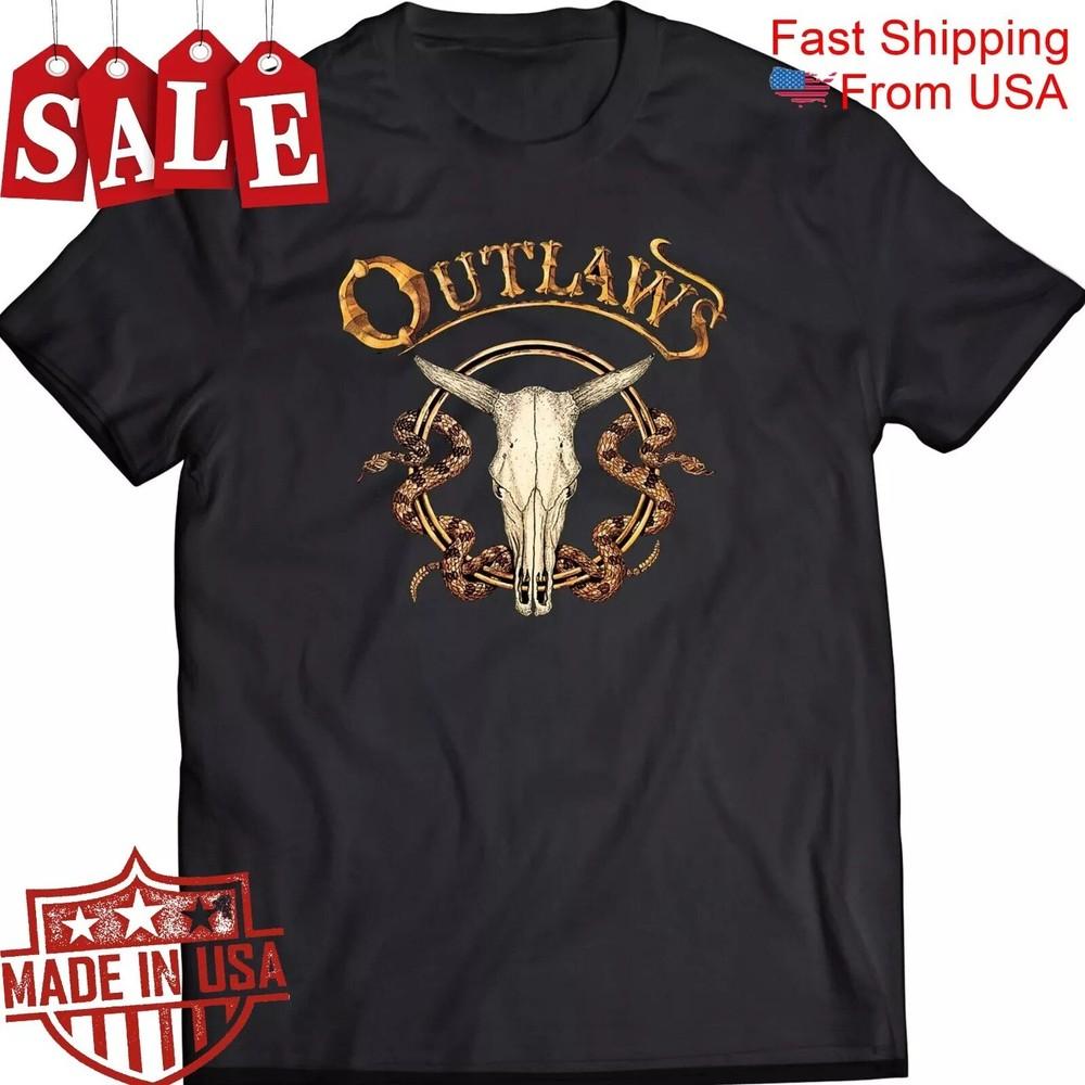 New The Outlaws Band Gift For Fans Unisex T-Shirt Gift for Fans Unisex T-Shirt L