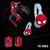 Spider-Man Kids' Foldable Bluetooth Headphones with Stereo Sound