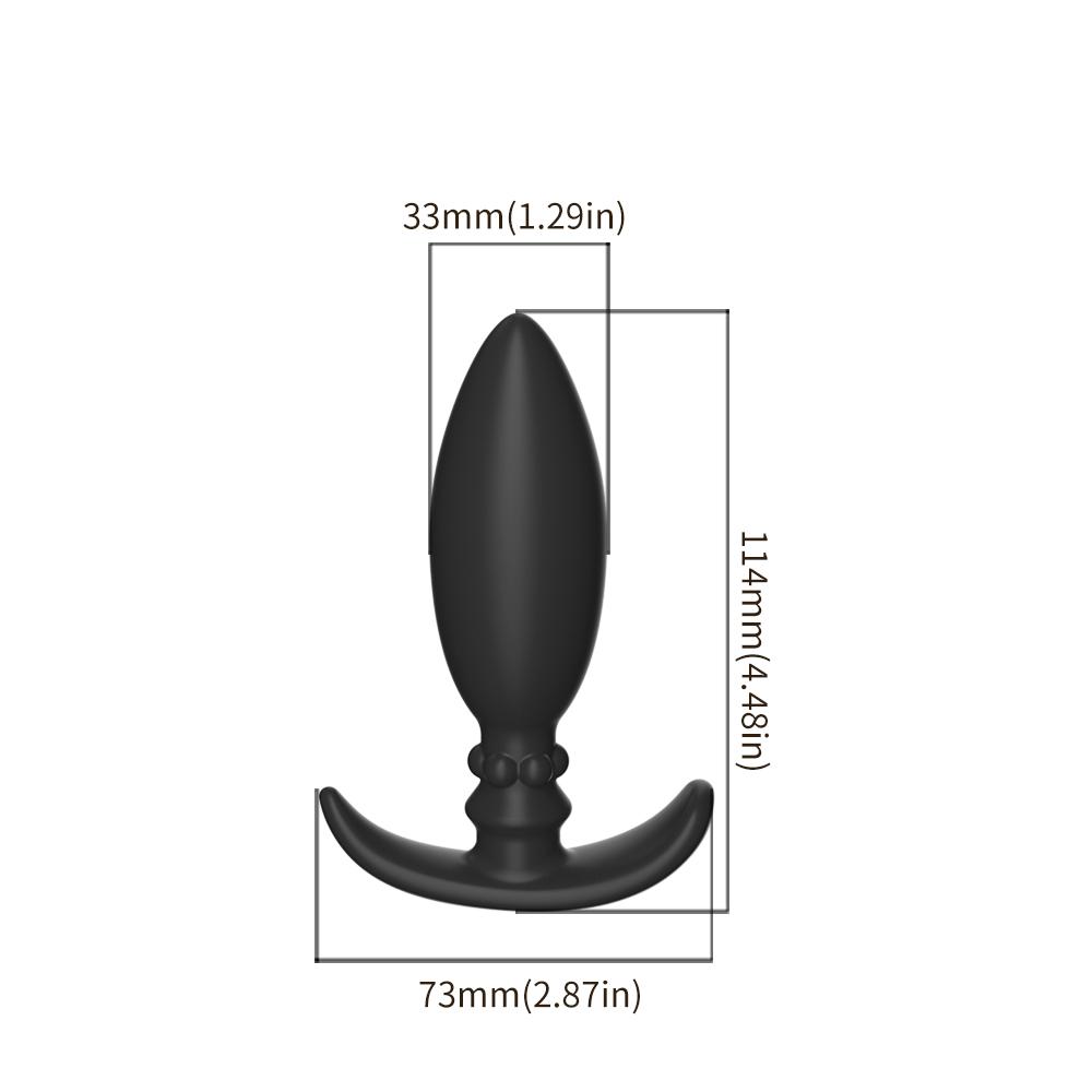 Silicone Metal Rolling Bead Anal Plug Wearable Butt Plug Stimulation Anus Masturbator G-Spot Massage  Sex Toys for Man Women