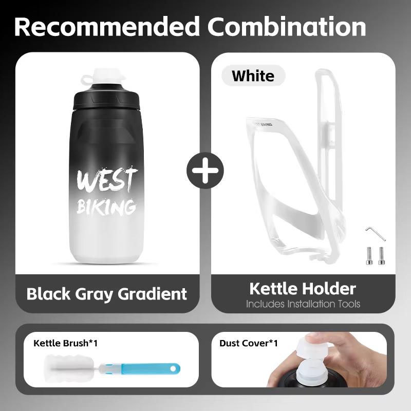 WEST BIKING Ultralight Bike Bottle Cage PC Bicycle Bottle Holder Mountain Folding Bike Cage  Bracket Frame Mounting Bike Parts