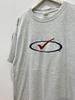 Vintage 00s Check Mark Logo Tshirt Size XL