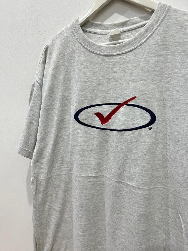 Vintage 00s Check Mark Logo tshirt size XL