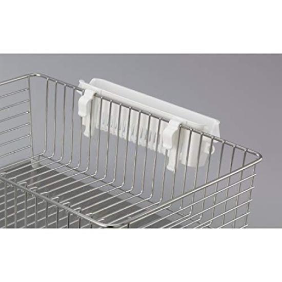 Dish Drainer for 2 Hooks White Knives, Included,