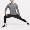 Nike Dri-FIT Miler Long Sleeve Running Fitness Top Men Tops Smoke-Grey CU5990-084
