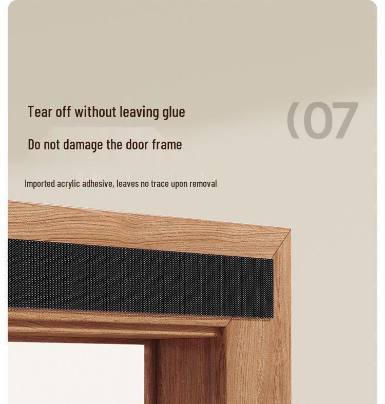 2025 Magnetic Mesh Gauze Curtain: Punch-Free, Strong Mosquito Repellent for Home and Bedroom Doors