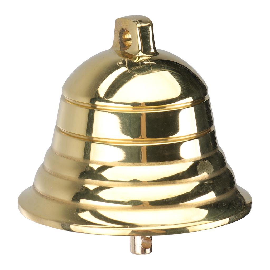 1Pcs Golden Brass Jingle Bell Christmas Pendant Bell DIY Wind Chime Decorative Craft Party Accessory Christmas Bells