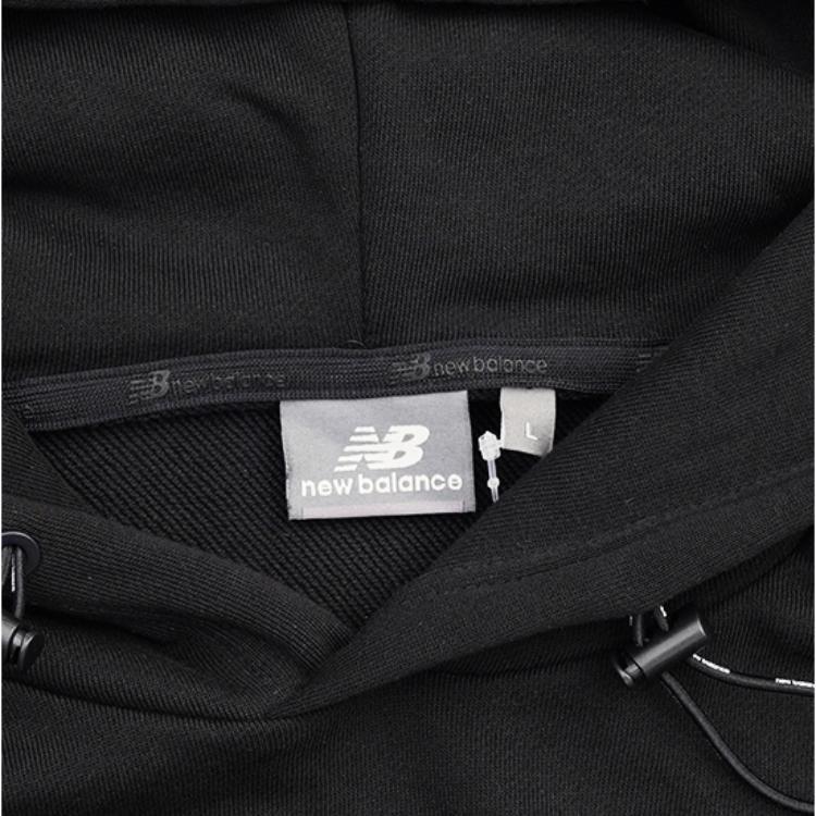 New Balance Sweatshirts Unisex Hooded Moderate Regular NC933041-BK