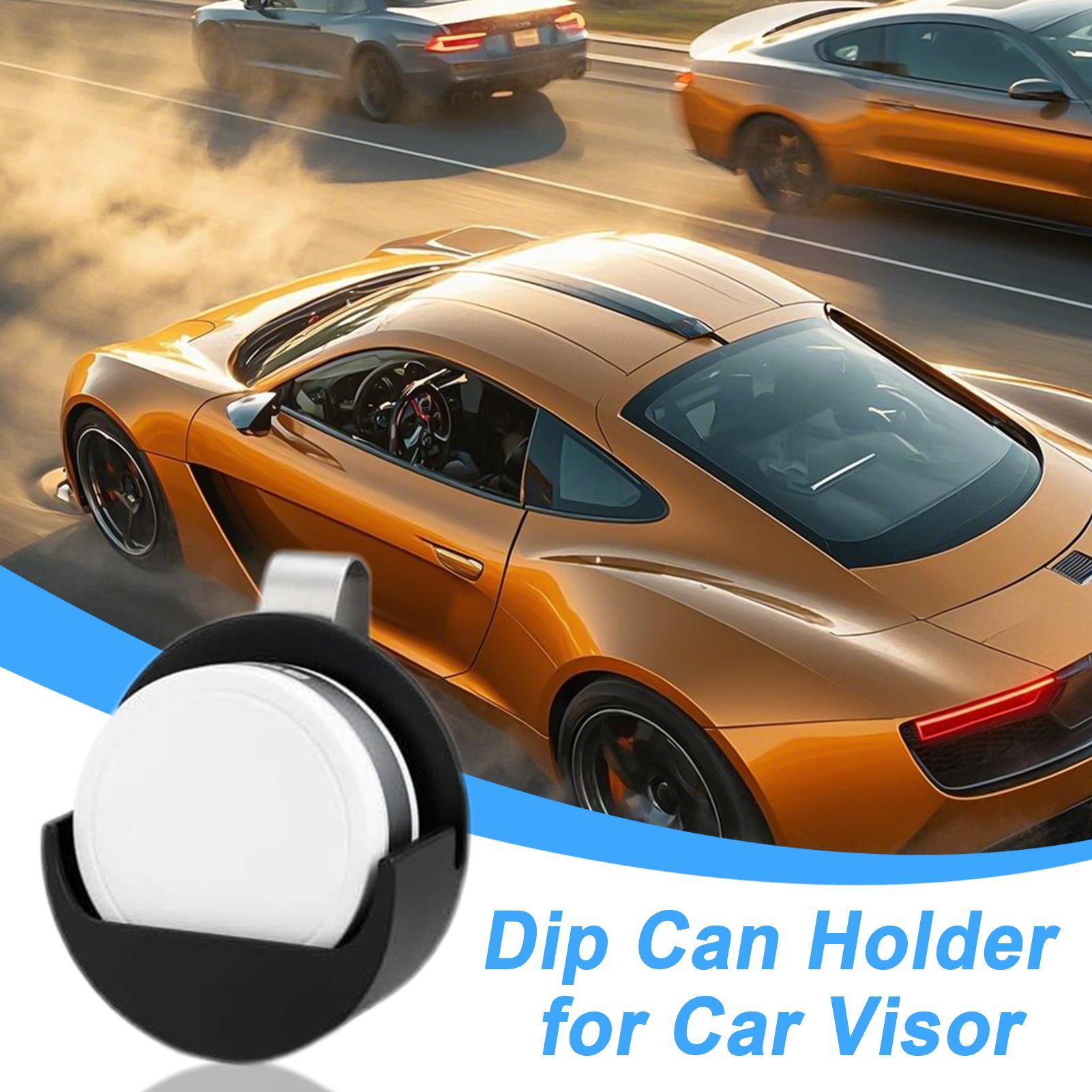 

Dip Can Holder For Truck Visor Automotive Interior Organizer Space-Saving Car Visor Dip Can Holder For Automotive Truck RV Trip CHINA