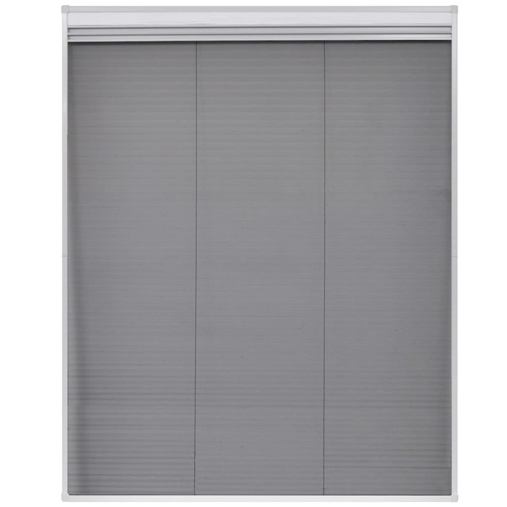 Insect Protection Pleated Blind for Windows Aluminum Blind 80 X 100 Cm