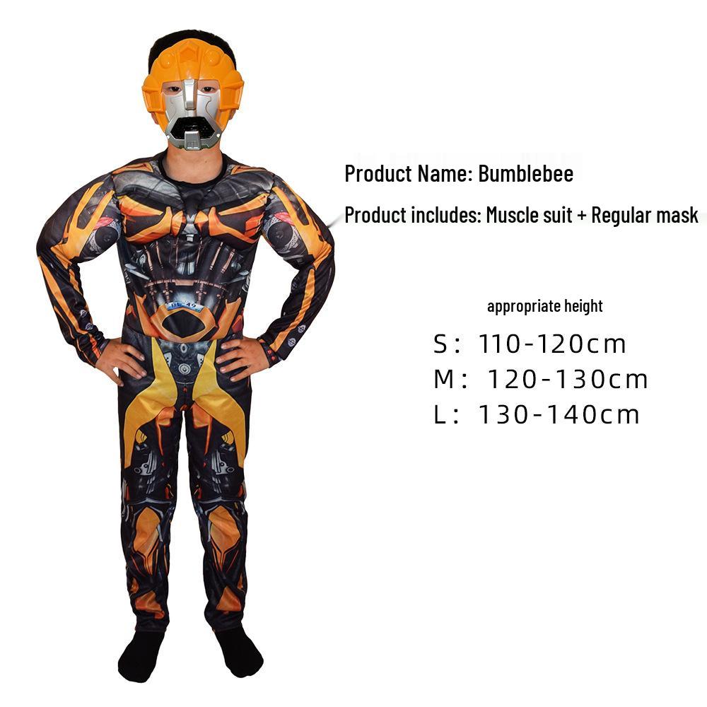 Avengers Wolverine Thor Deadpool Captain America Kids Superhero Muscle Suit Costume