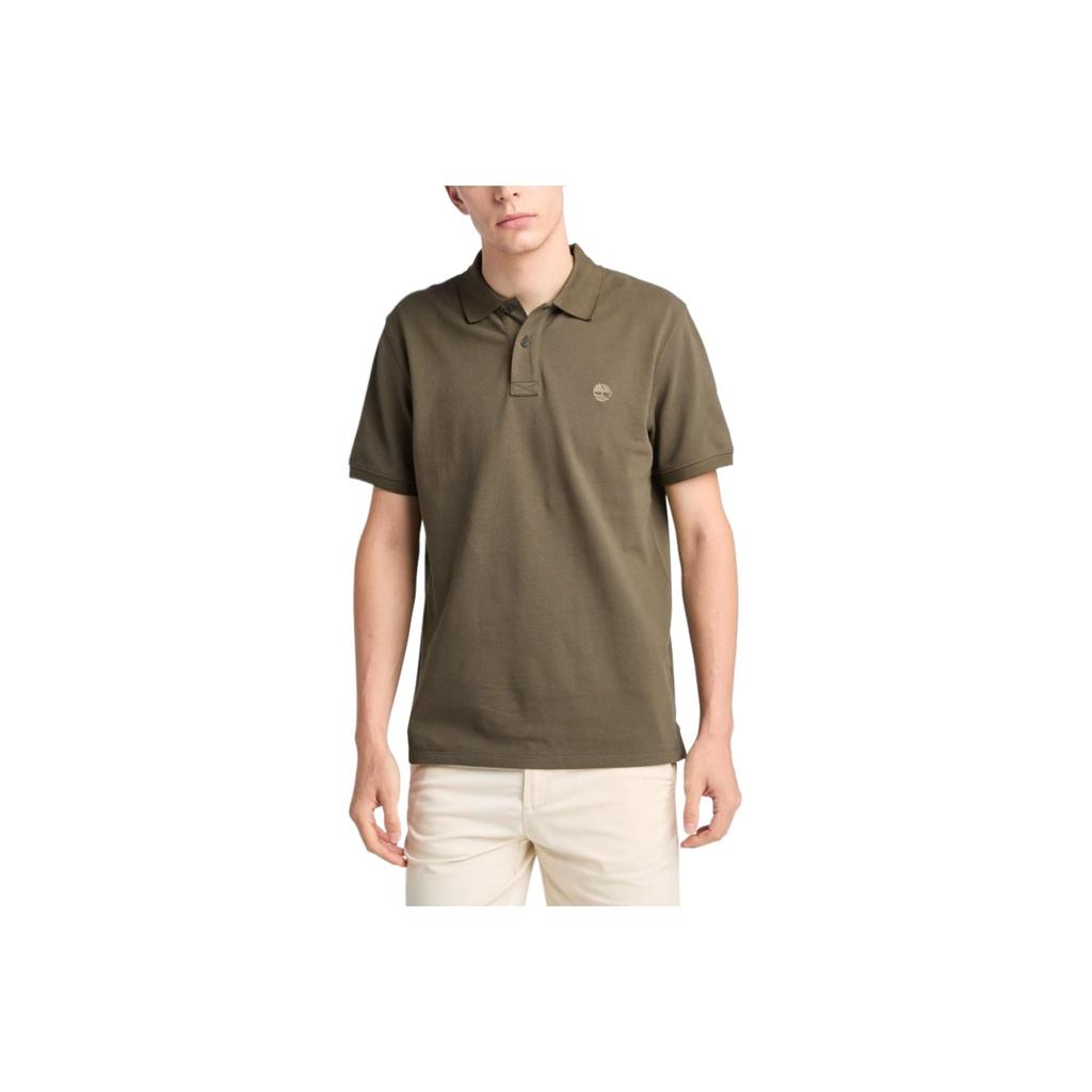 Timberland Millers River Solid Comfortable Stylish Short Sleeve Polo Shirt Men tops TB0A6943A581