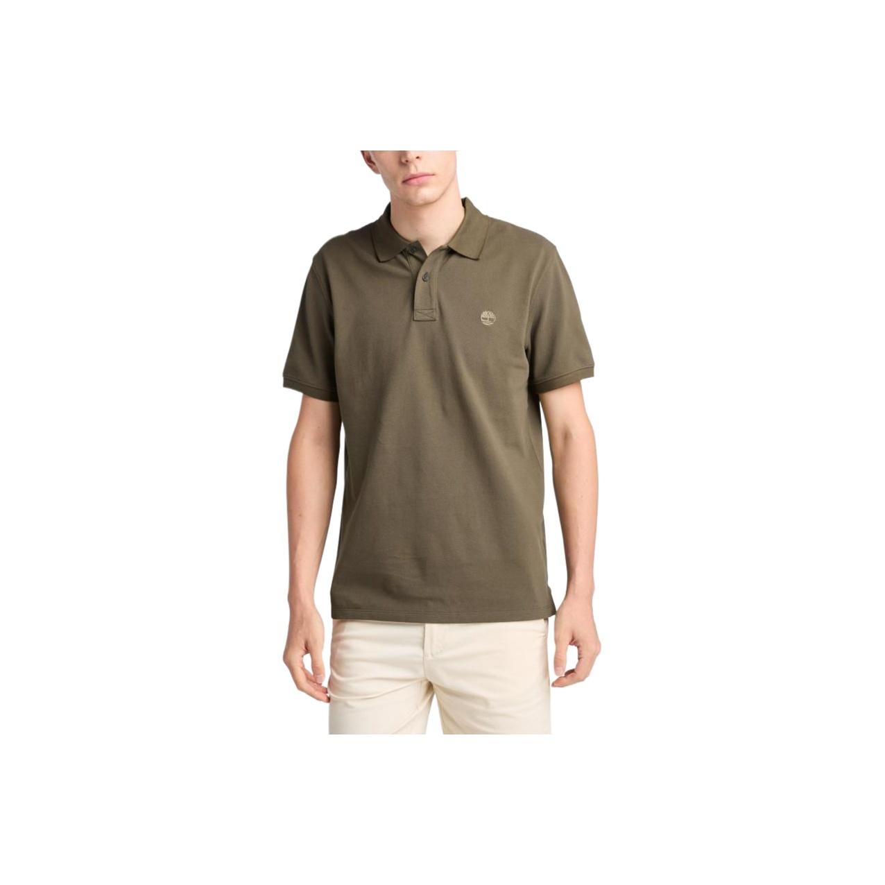 Timberland Millers River Solid Comfortable Stylish Short Sleeve Polo Shirt Men tops TB0A6943A581 S