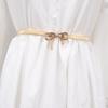 Fashionable Waist Chain Bowknot Clasp Waistband Adjustable Waist Jewelry Stylish Waish Chain Alloy Texture for Daily