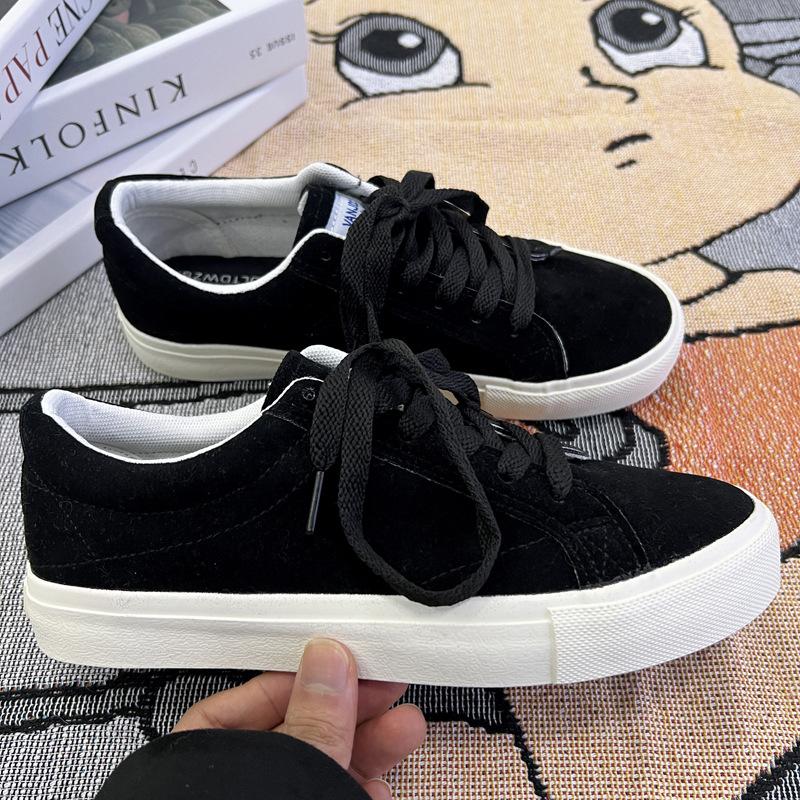 

Men s canvas shoes platform sneakers women s couples new, breathable casual board shoes black shoes men s shoes 35 чёрный