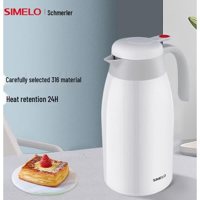 Shimeile Red Dot 316 Stainless Steel Air Pump Thermos