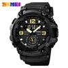 SKMEI 1637 montre homme Shockproof Digital Men Watch Dual Movement 3 Time Sport Wristwatch Mens Waterproof Electronic Watches