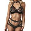 Sexy Lingerie Fetish Leather Bondage Straps Adult Sex Toys Hollowed Out Wearable Bondage Outfit For Couples Passionate Nights