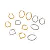 Gold Plated Geometric Titanium Steel Earrings for Women: Simple & Versatile Hot-Selling Accessories