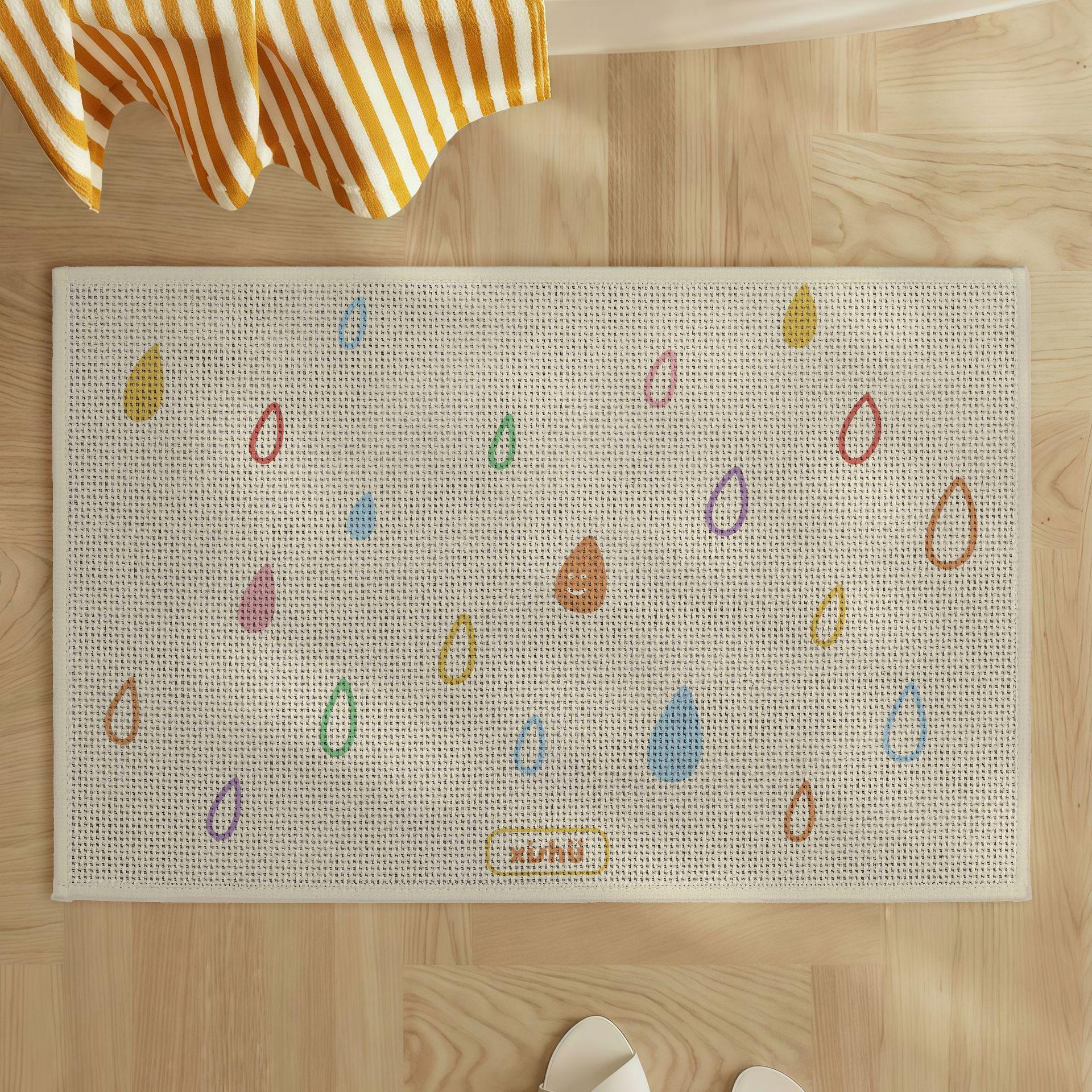 Cute Cartoon Anti-Slip Bathroom Diatom Mud Floor Mat 40x60 - Quick Absorb Dry