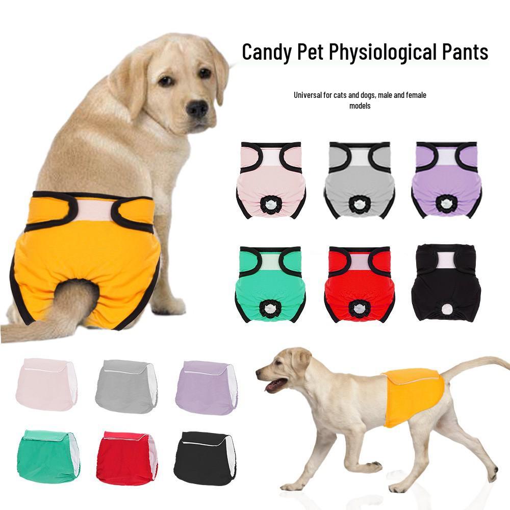 Pet Kitten & Female Dog Anti-Harassment Menstrual Diaper Clothing