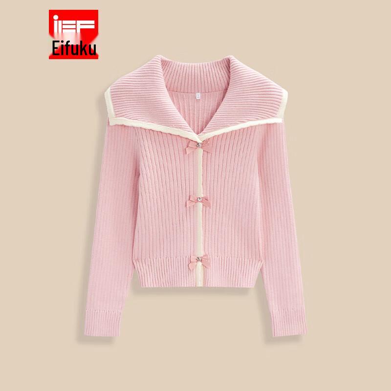 

Women s French Style Round Neck Knit Sweater One Size