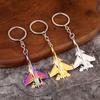 Airplane-Shaped Keychain for Women Men, Funny Pendant Charms Keychains Accessories Gifts for Car Key Ring, Backpacks, Hand Bag