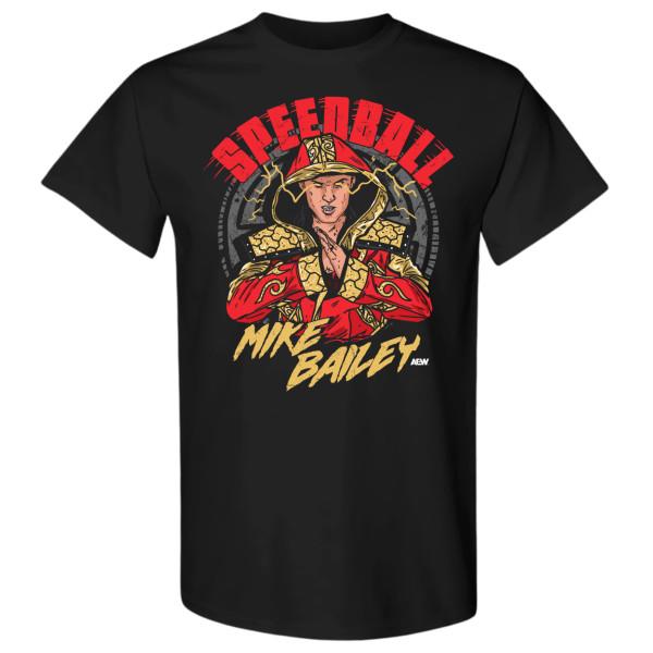 Speedball Mike Bailey  Catch Lightning AEW Official TShirt Unisex T-Shirt XL