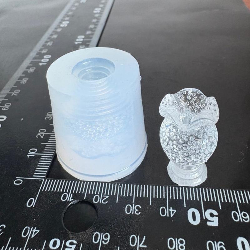 Silikon-Bastelform Perfekt zur Herstellung von Miniaturvasen Geeignet für Bastelprojekte Puppenhäuser Ornamente und Schmuck
